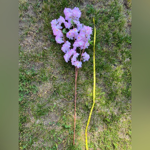 Silk Cherry Blossom Stems, fake flowers, artificial flower, pink cherry blossom - Picture 7 of 9